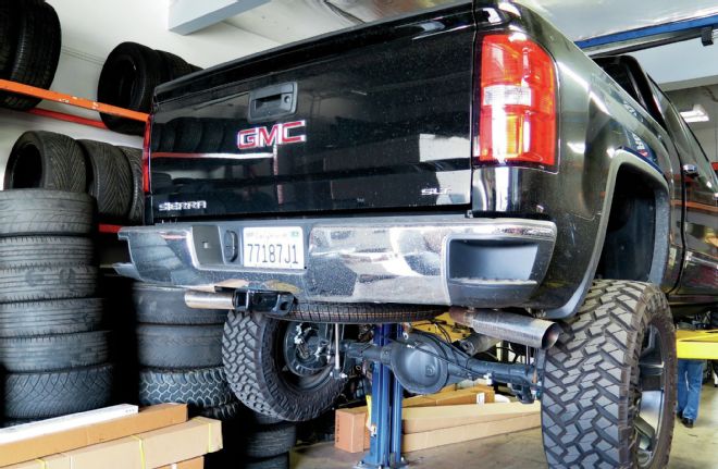 2014 GMC Sierra Rear View