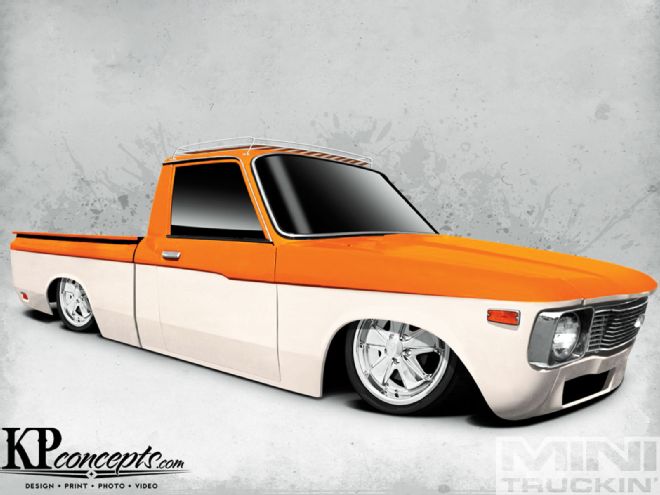 Chevy Luv Junkyard Jewel Rendering