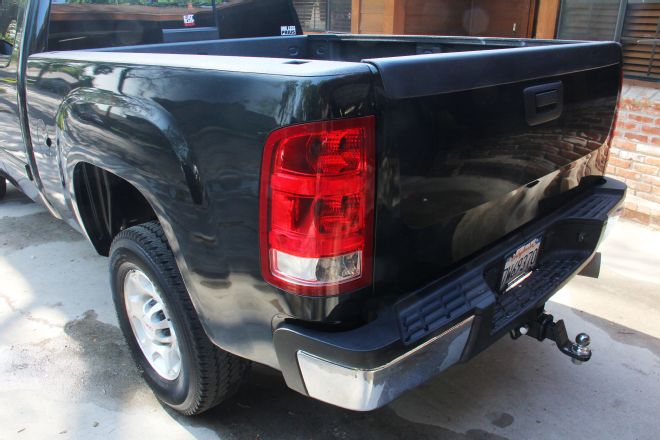 2009 GMC Sierra SLT Duramax Rear Panel And Tailgate