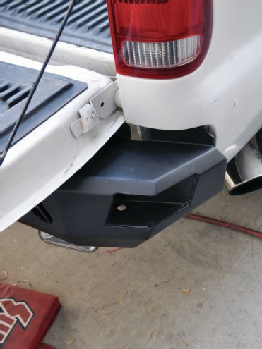 Ford F 250 Fab Fours Heavy Duty Bumpers Install 06