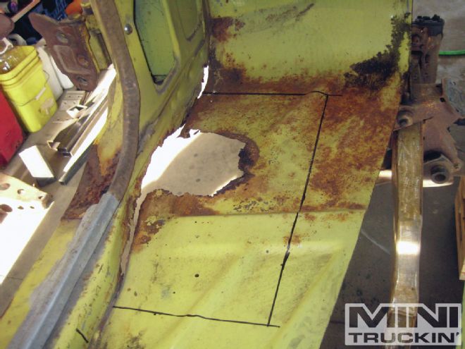Chevy Luv Junkyard Jewel, Part 7: Rust and Rocker Replacement