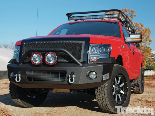 flog Your F 150 Bumper Install lifted Ford F 150