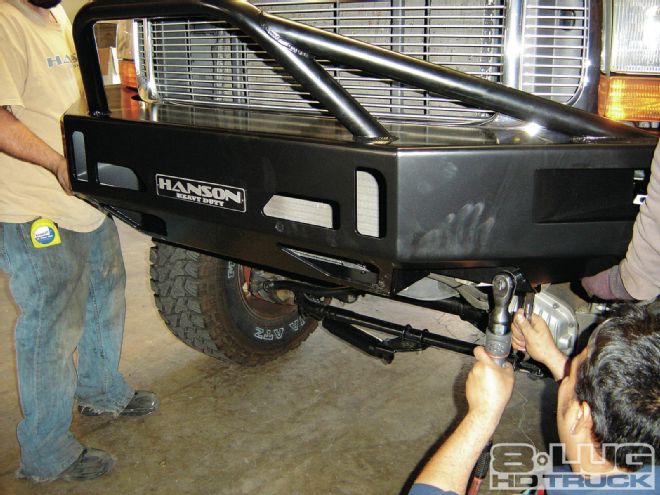Hanson Heavy Duty Front Bumper Installation