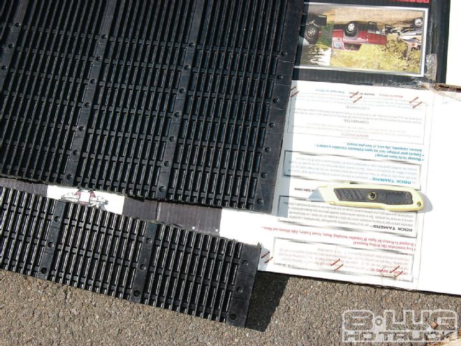 Rock Tamers Mudflap System Install
