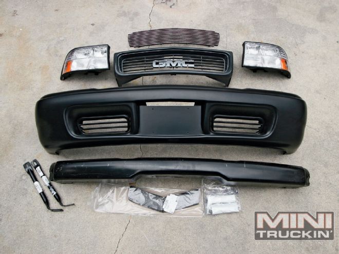 GMC Sonoma Front End on a Chevy S10 - Nose Job