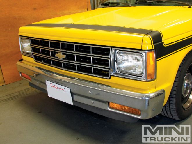 Chevy S10 Grille Swap - Face Replacement