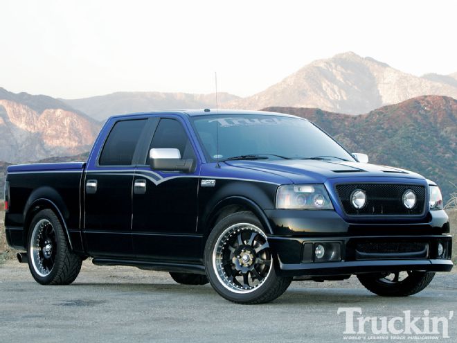 2007 Ford F150 Buildup - Black N Blue