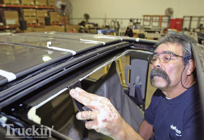 Webasto Hollandia TVS 900 ST Sunroof - Satisfying Sunroof