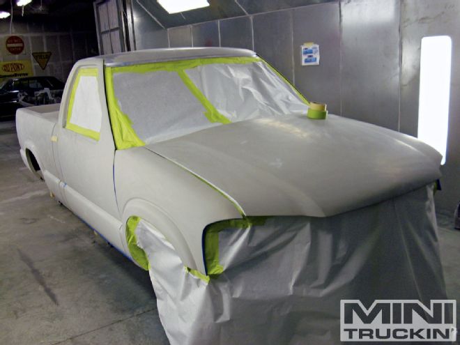 Two Tone Paint Job On A 1994 Chevy S10 - Two-Tone It Proper