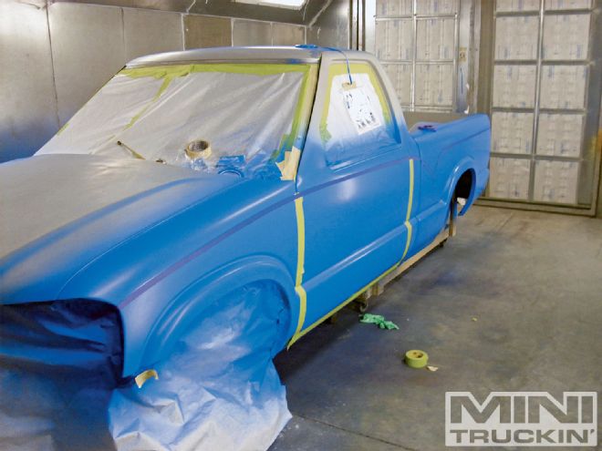 Two Tone Paint Job On A 1994 Chevy S10 - Two-Tone It Proper