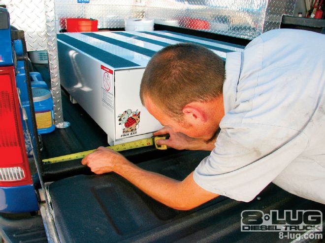Toolboxes and Bed Step Install - Get A Hot Box