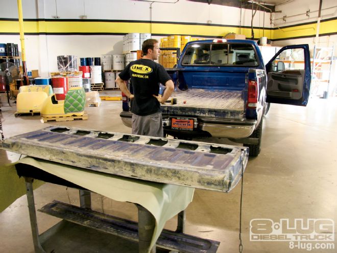 Line-X Truck Bed Liner - Back In Black