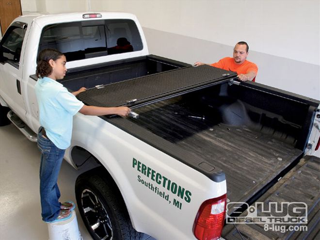 DiamondBack Truck Bedcover Install - Utility Upgrade