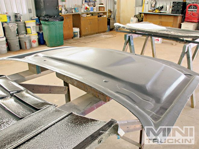 Fiberglass Hood Install On A Nissan Frontier