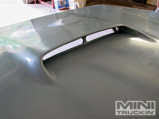 Fiberglass Hood Install On A Nissan Frontier
