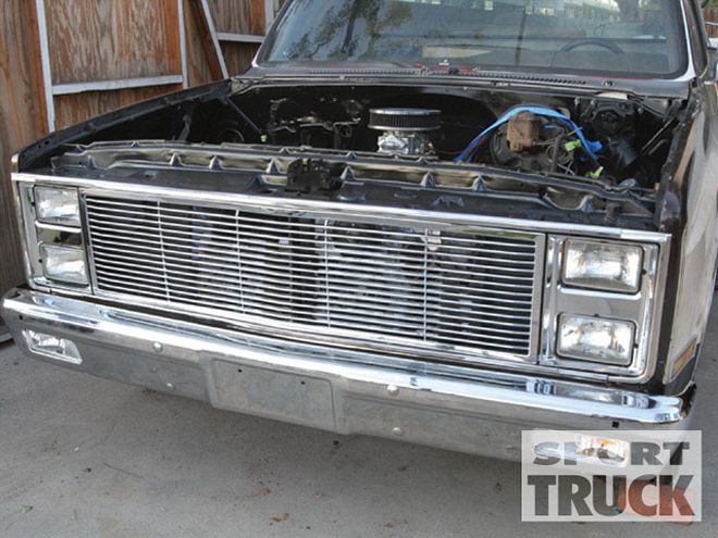 1973 Chevy C10 Front End Replacement custom Grille