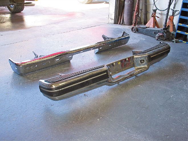 Rear Bumper Conversion On A 1989 Chevy S10 - Swapped, Shaved & Shined