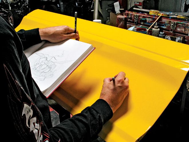 Hand Painted Designs By Steve Vandemon - Brush Strokes