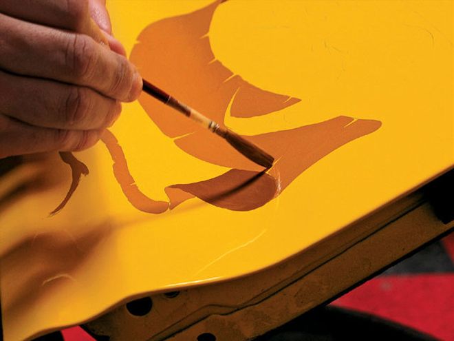 Hand Painted Designs By Steve Vandemon - Brush Strokes