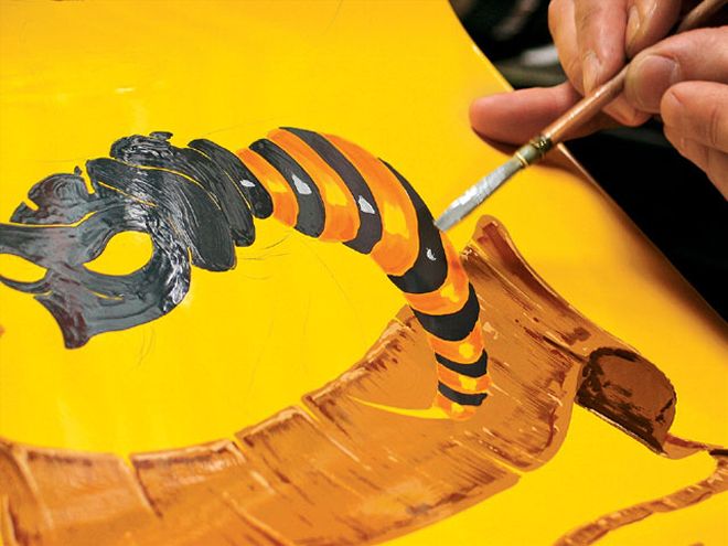 Hand Painted Designs By Steve Vandemon - Brush Strokes