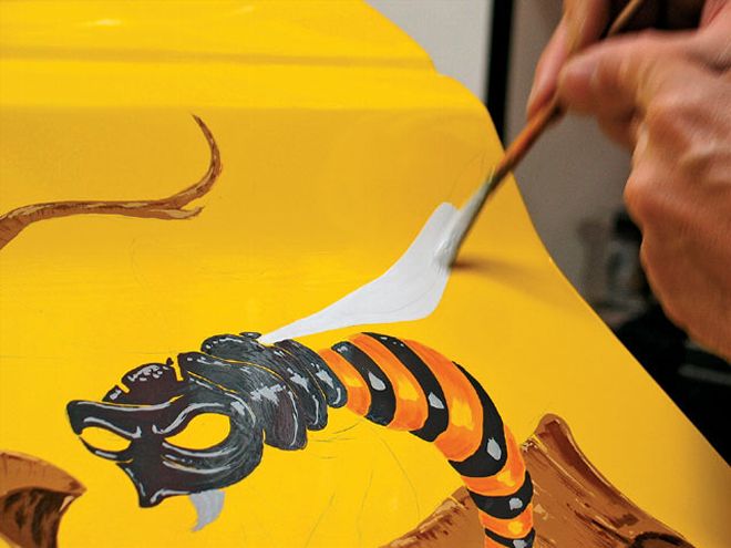 Hand Painted Designs By Steve Vandemon - Brush Strokes