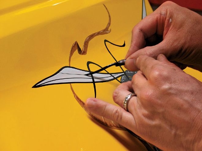 Hand Painted Designs By Steve Vandemon - Brush Strokes