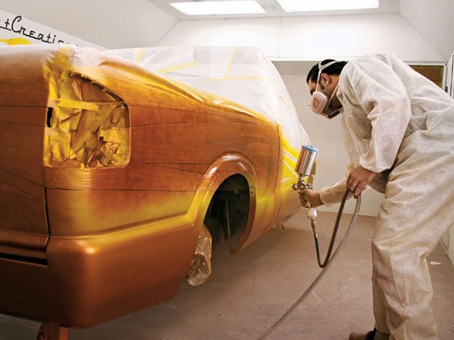2002 Chevy S10 Custom Paint Job painting Chevy S10