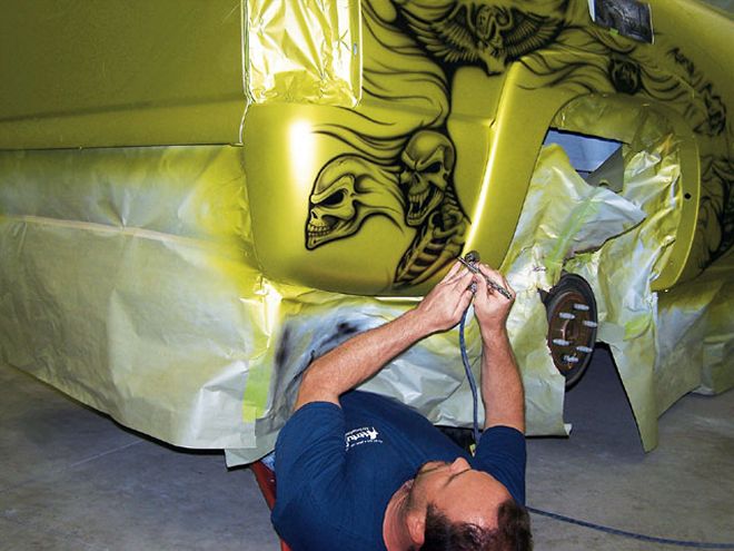 Paint and Body Tech - Airbrushing With Attitude