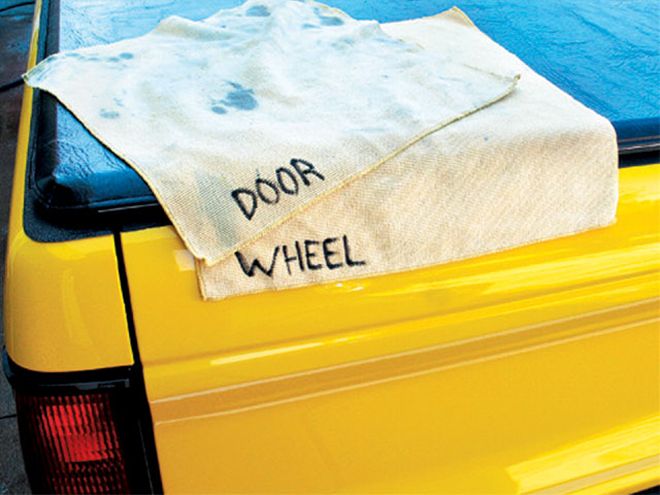 1989 Chevy S10 door And Wheel Towels