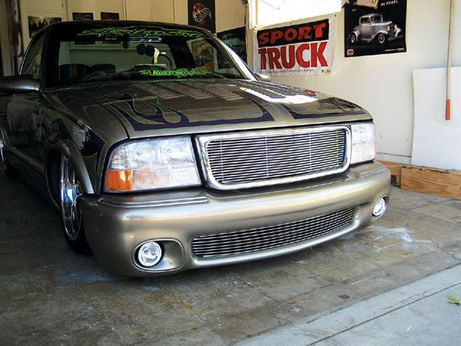 New Billet Grille On A 2000 Chevy S10 - Grille It Yourself
