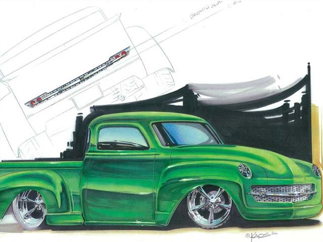 1948 Chevy 5 Window - Buildup