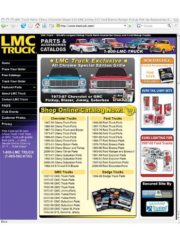 1989 Chevy S10 lmc Truck Web Site