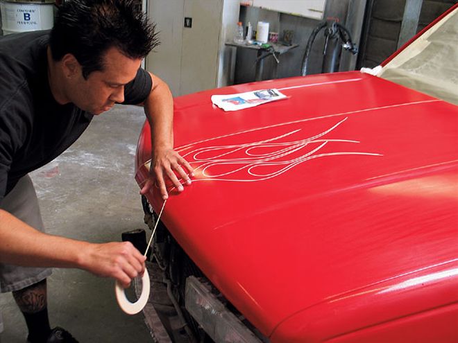Adding Custom Flames to a 1996 Chevy Truck - Layers Of Fire