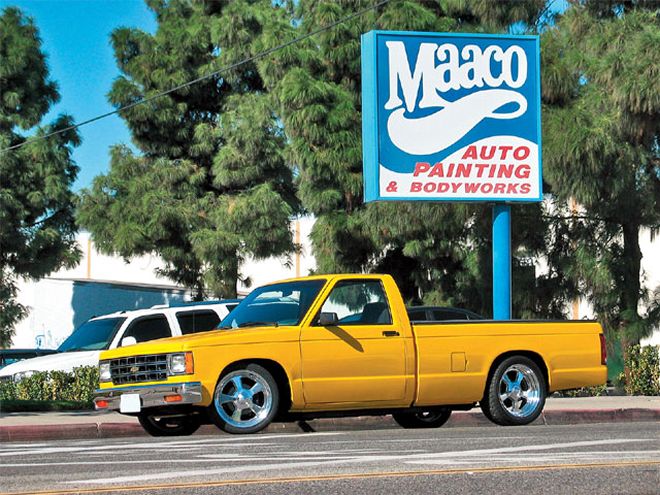 1989 Chevy S10 final Paintjob