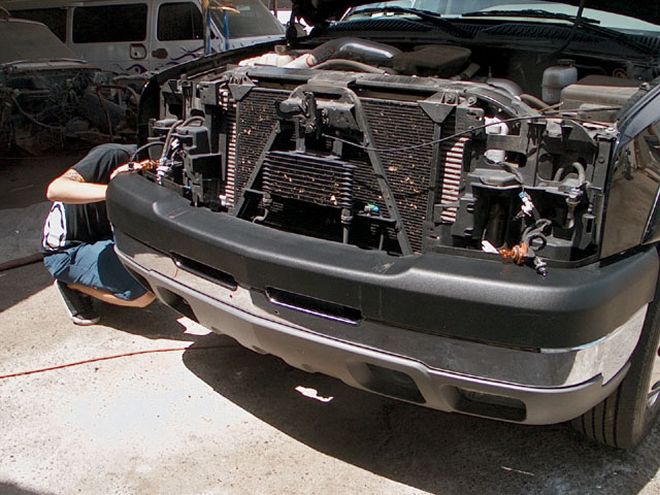 2005 Chevrolet 3500 HD Dualie Front Clip Swap - Escalade Upgrade