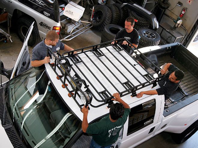 Off Road Unlimited Roof Rack - Ford Super Duty Storage