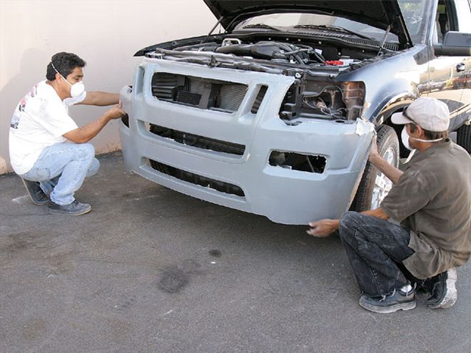 2006 Ford Sport Trac front End