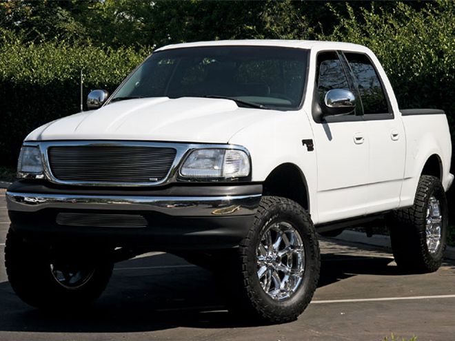 2002 Ford F150 installed Front View