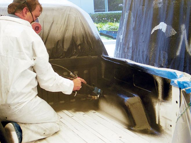 ford F150 Supercrew painting Bed