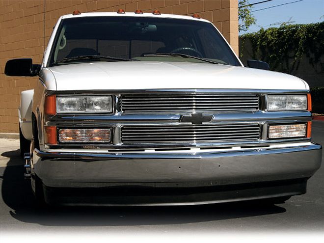 ck Resto Parts Restores A 1996 Chevy Dualie new Precision Grille