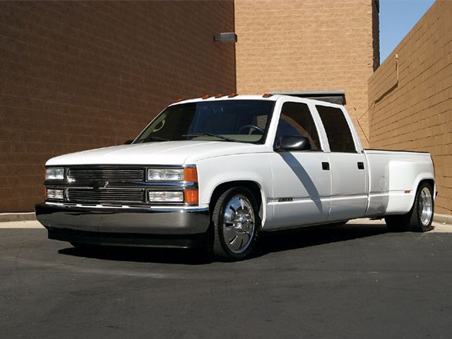 ck Resto Parts Restores A 1996 Chevy Dualie restored Dualie