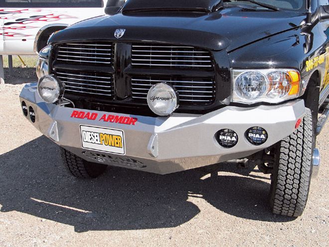 2004 Dodge Ram 3500 Cummins Turbodiesel front View