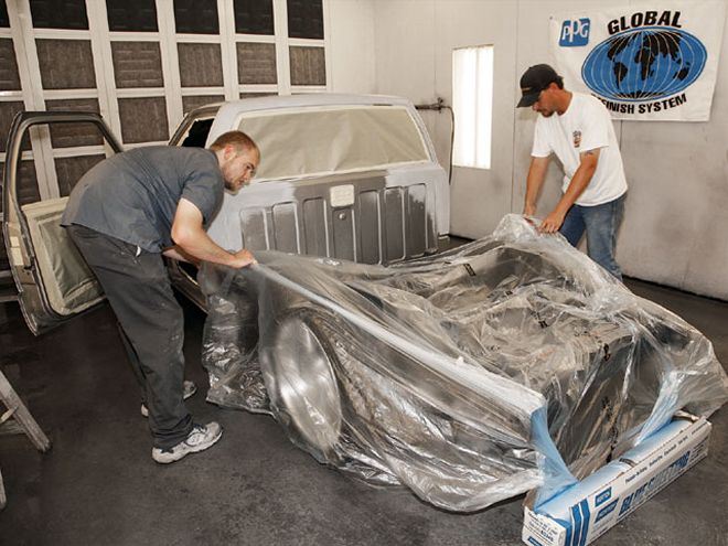 Custom 2000 Chevrolet S10 Retro Paintjob - Flake N Bake