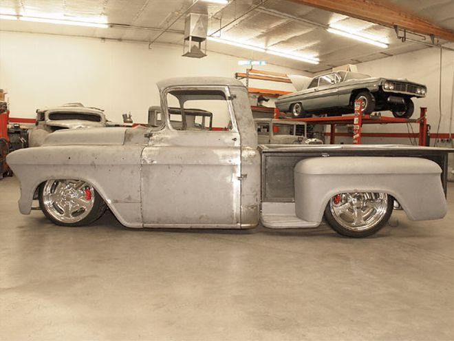 1957 Chevy Truck - Under The Gun Bodyand Paint