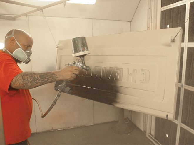 1957 Chevy Truck - Under The Gun Bodyand Paint