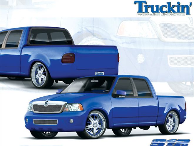 2001 Ford F150 Super Crew drawings