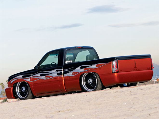 project Intimidator Chevy Silverado rear View