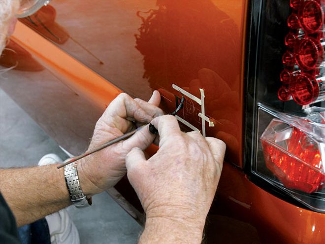 project Intimidator Chevy Silverado creating Logo