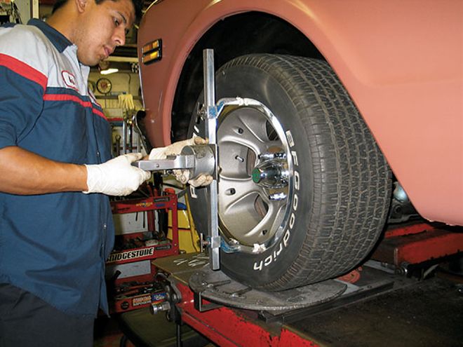 restoring A 1968 Chevrolet wheel