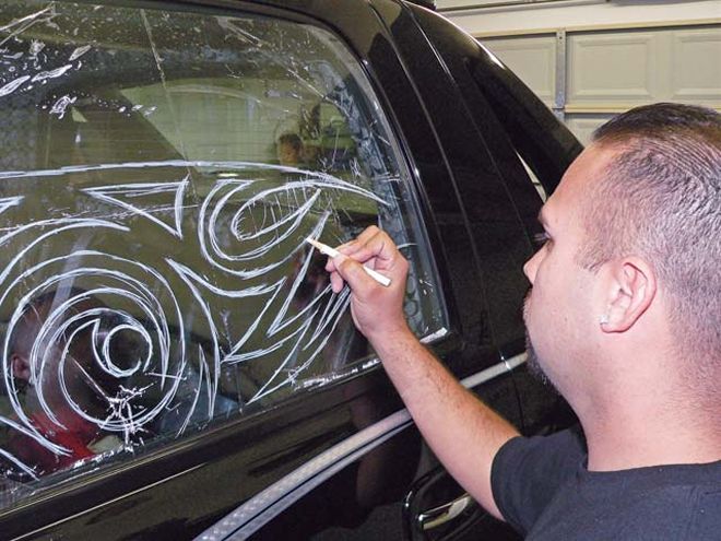 Custom Graphic Window Tint Install - Xtremely Graphic